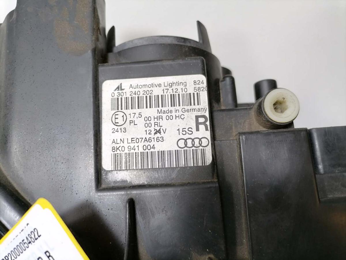 Audi A4 8K B8 original Scheinwerfer vorn rechts Halogen Bj.2010